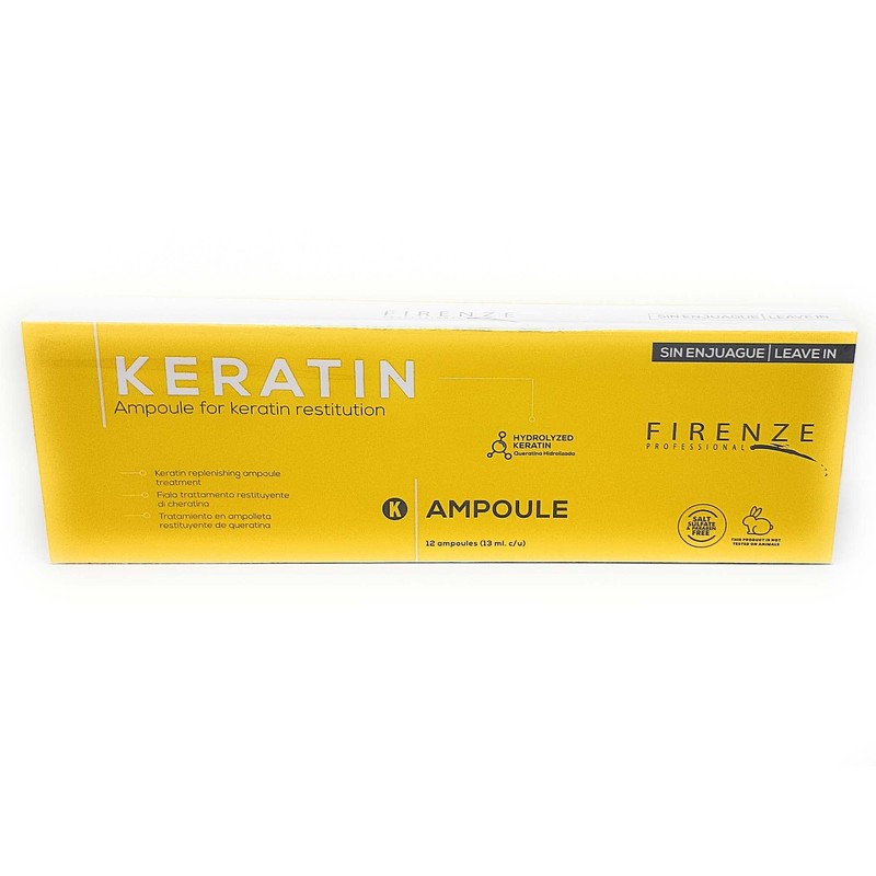 Firenze Professional Ampolleta Keratin Firenze 12 (13ml c/u)