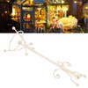 1:12 Scale Dollhouse Coat Rack Miniatures Dollhouse Hat Coat Rack