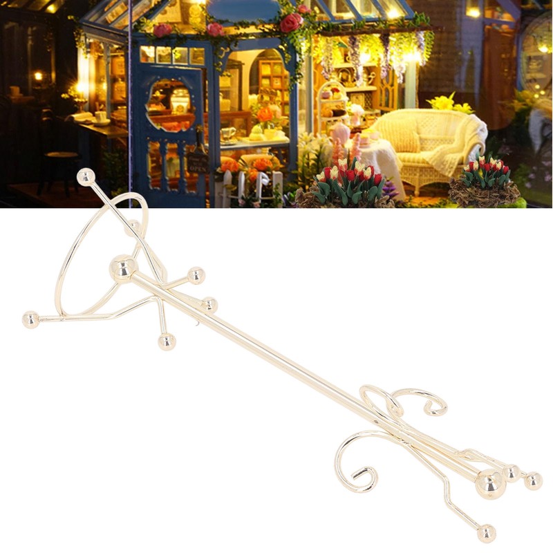 1:12 Scale Dollhouse Coat Rack Miniatures Dollhouse Hat Coat Rack