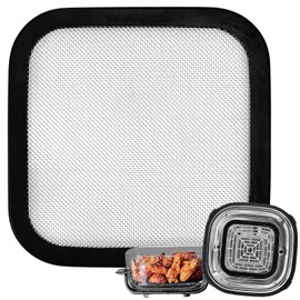 Oil Splash Guard for Ninja Crispi Hot Air Fryer, Heat-Resistant Magnetic Splash Guards Suitable for Ninja CRISPi Air Fryer FN101, Accessories Keeps It Clean