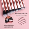 MSQ Eyeshadow Brush Set 8 Pieces Eye Make Up Brush