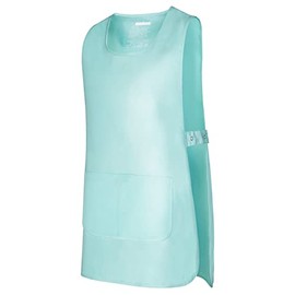 MISEMIYA - Apron Cleaning Work Uniform Clinic Hospital Cleaning Veterinary Sanitation Hostelry - Ref.868 - Large, Turquoise