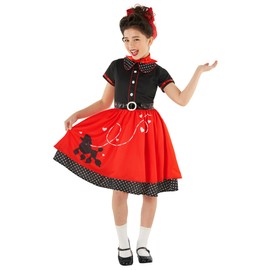 Morph Poodle Skirts For Girls Costume 50s Costume for Girls 1950s Poodle Skirt Costumes Girl S