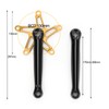 Bolany Folding Bicycle Square Hole Crank 130BCD Sprocket Single Disc