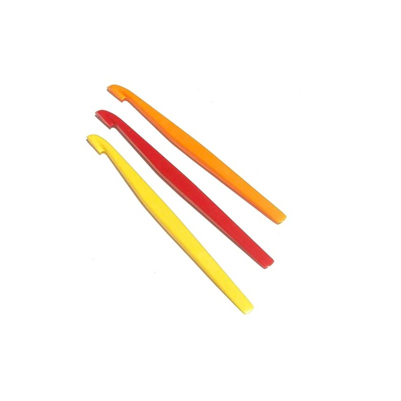 Set of 3 Tupperware Citrus/Orange Peeler Red Yellow Orange