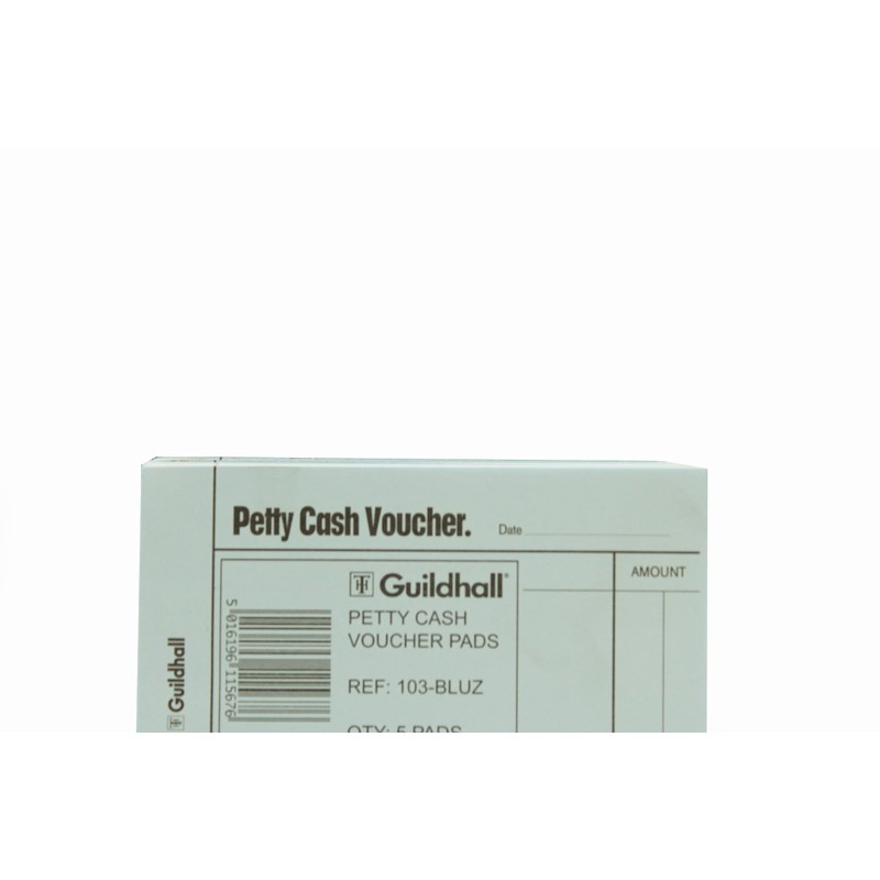 Exacompta - Ref 103-BLUZ - Guildhall - Petty Cash Vouchers,