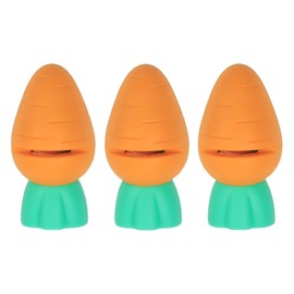 Opexicos 3Pcs Multifunctional Sharpening Stone Quick Sharpener Cute Carrot Mini Sharpener Kitchen Gadgets