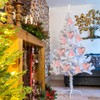 3Pcs Baby Pink Heart 12cm - Christmas Tree Hanging Decorations