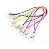 200 Pcs Straps Lobster Claw Clasp, BetterJonny Colorful Lanyard with