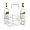 Zeller Flaschenhalter für 6 Flaschen, Chrom 32x22x31