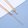 Flat Herringbone Chain Silver Layered Gold Chain Choker Snake Chain
