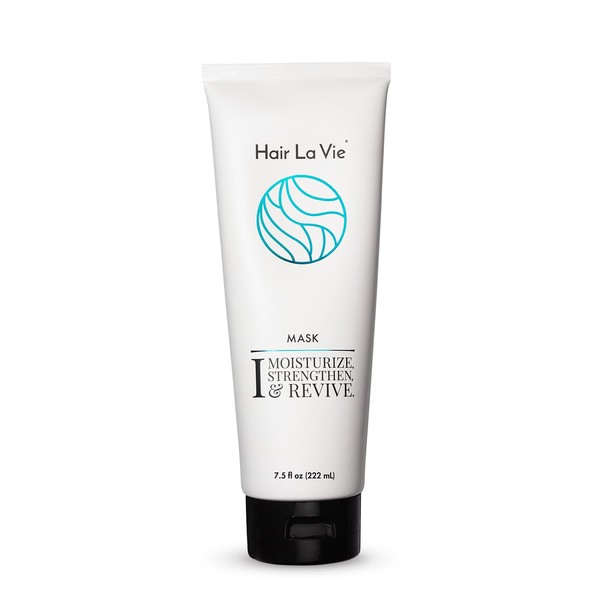 Hair La Vie Hair Mask & Deep Conditioner with Coconut Oil, Argan Oil & Keratin for Curly, Straight, Dry or Heat Damaged