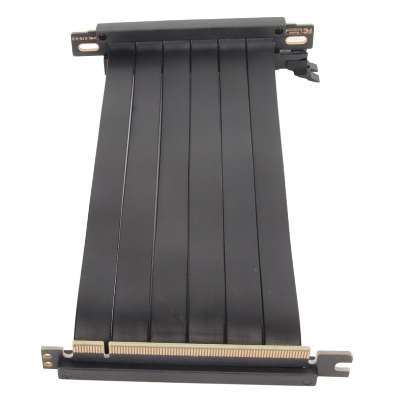PCIE 3.0 X16 Riser Cable 180 Degree High Speed Flexible