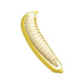 Generic Handle Plastic Banana Fruit Slicer Banana Slicer Cutter Chopper