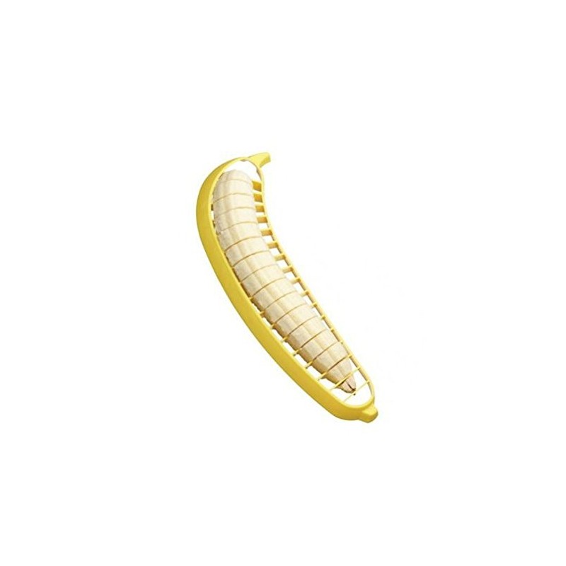 Generic Handle Plastic Banana Fruit Slicer Banana Slicer Cutter Chopper
