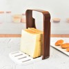 ANCLLO Bread Slicer Foldable Slicer Toast Slicer Divider Adjustable Slice