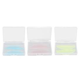 3 Pairs Eyelash Lift Pads Eyelash Lift Rods Lash Perming Curler Makeup Silicone Pads Lash Lifting Tool With 3 Storage Box