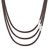PATIKIL 16"/18"/20" Leather Necklace Cord, 2mm/0.08" Waterproof Braided Leather Necklace