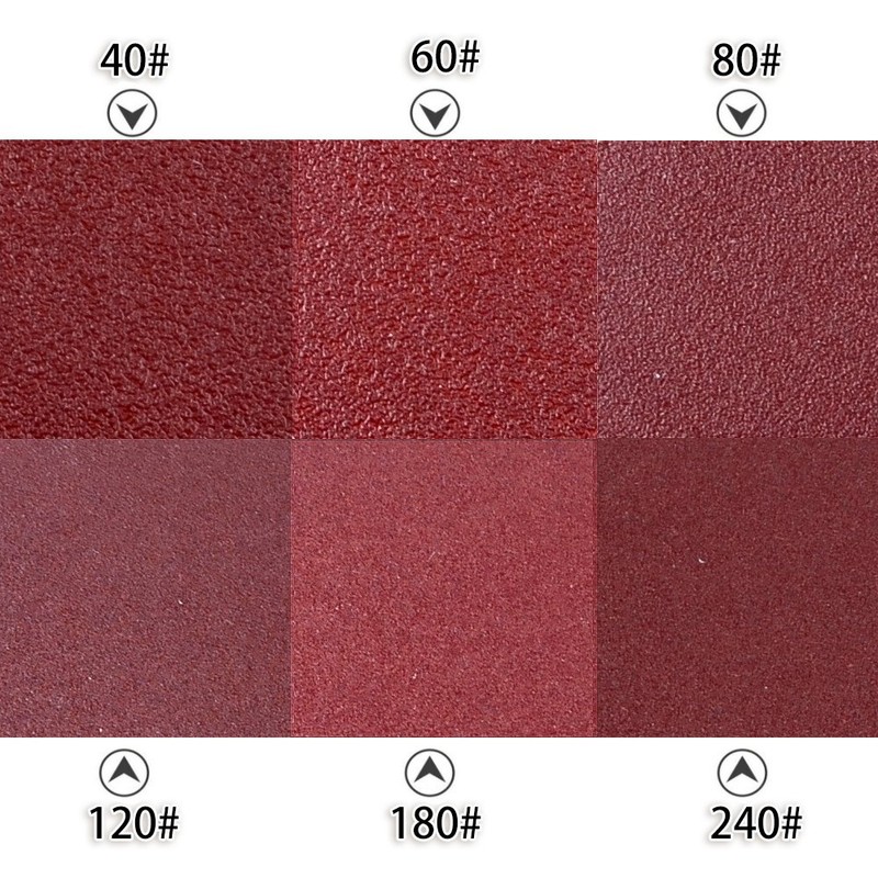 AUSTOR 60 Pieces Mouse Detail Sander Sandpaper Sanding Paper Hook