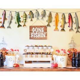 Fishing Birthday Party Decorations, Birthday Garland Boy Girl, Birthday Decoration Children, Party Decoration
