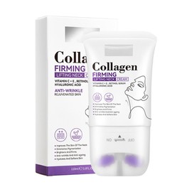 Neck Firming Cream with Roller, Neck Firming Cream, Neck Cream for Sagging and Tighten, Collagen Neck Cream Reducing Fine Lines & Pigmentation