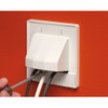 Arlington Industries CER2 2-Gang Reversible 2-Piece Low Voltage Cable Entrance