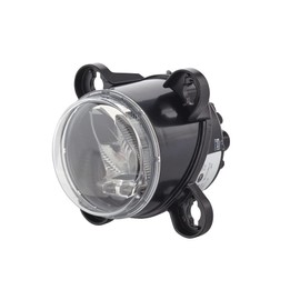 HELLA LED Headlight 90 mm Essential R80 24 V / 12 V Round SAE Connector: German Plug Right / Left 1B0 015 050-131 Multi-Coloured Ocean Tides