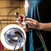 Flint Spark Lighter with Steel Fire Starter & Extra Flints