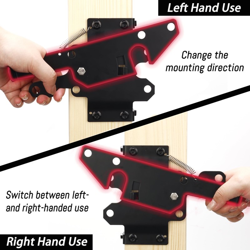 Dreamxiang Heavy Duty Self Closing Gate Hinge and Self Locking
