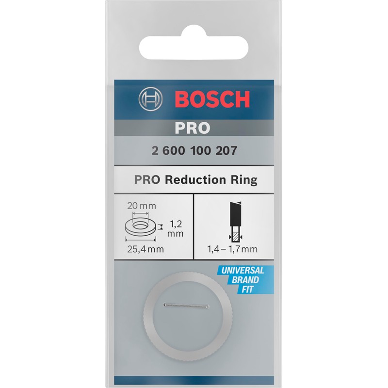 Bosch 1x PRO Reduction Rings for Circular Saw Blade (Ø