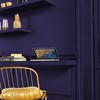 Abyssaly Blue-Violet Wallpaper 17.7" X 256" Blue Peel and Stick