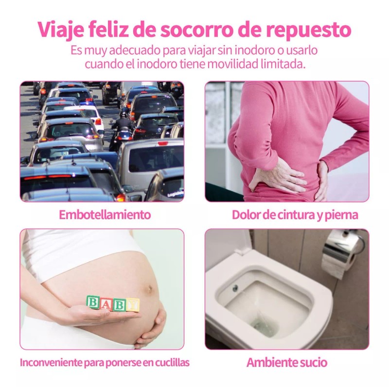 Liyusheng Urinal Femenino Portatil Embudo Orinar Mujer