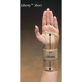North Coast Medical Liberty Elastic Short Wrist Brace, Size: XL, Left