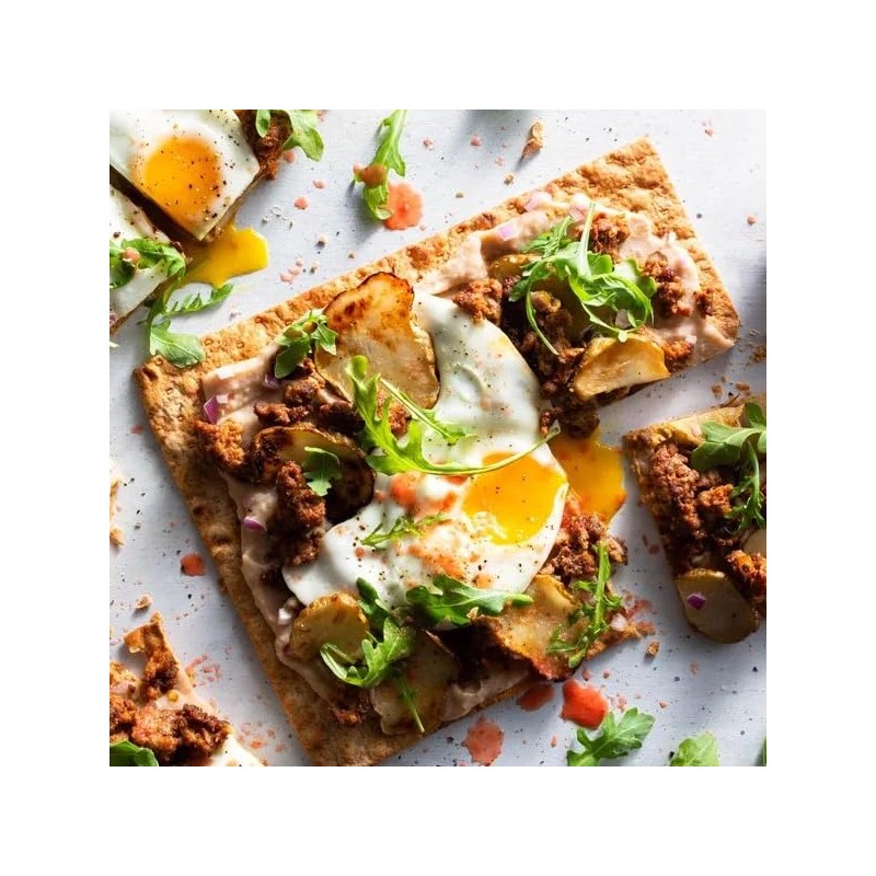 Atoria's Family Bakery Whole Grain & Flax Lavash Flatbread 10