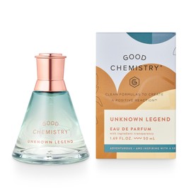 Good Chemistry Unknown Legend Eau de Parfum 1.7 fl oz - Long-Lasting Perfume with Eucalyptus, Violet Leaf, & Charcoal Santal - Warm, Clean & Vegan