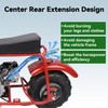 XIKOBY Upgraded Central Long Exhaust Kit Compatible with Mini Bike