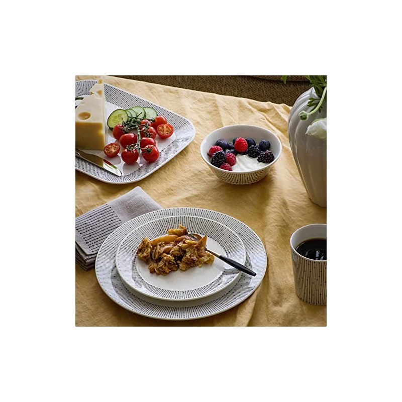 Arabia Minio Salustus Plate, 7.5 inches (19 cm), Black 1025643