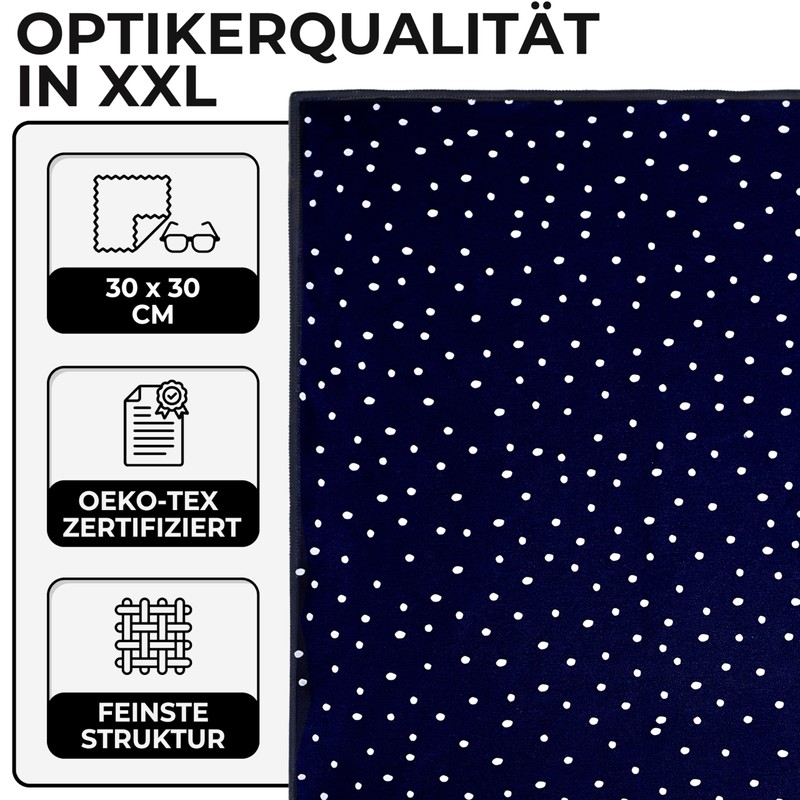 Bellphany XXL Cleaning Cloth for Glasses 30 x 30 cm