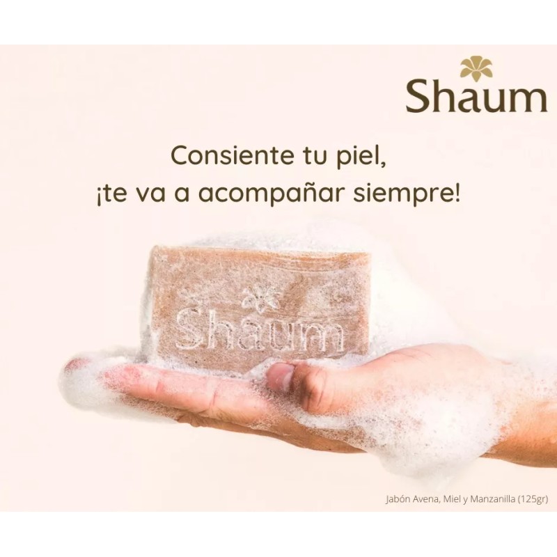 Shaum Jabones Artesanales Kit Premium 6 Piezas + Caja Artesanal