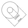 1/2 3/4 Chrome Stainless Steel Valve/Tap Cover Collar (1/2" (21mm