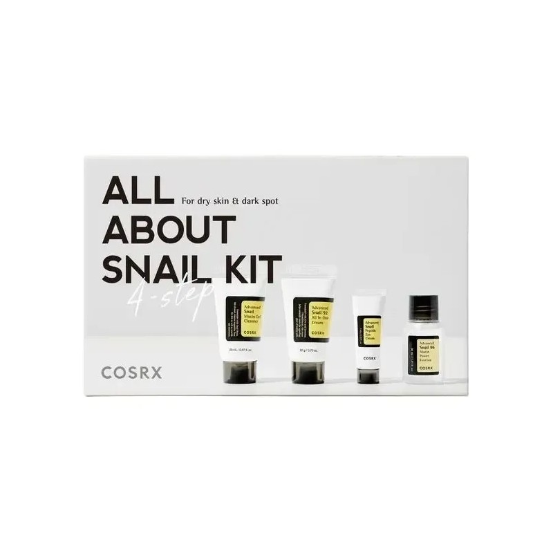 Kit De Viaje Cosrx All Snail Skincare Coreano