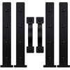 FOHOME Magnetic Decorative Garage Door Accents Faux Hinges Handles Hardware