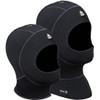 Waterproof H1 5/7mm Vented Anatomical Hood, 2XL