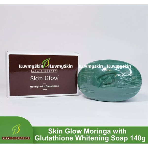 Ara's Secret Skin Glow Moringa with Glutathione Whitening Soap 140g