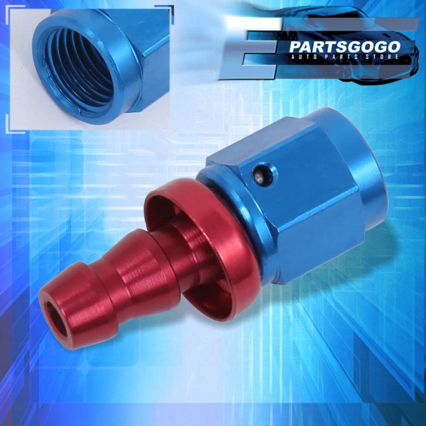 Epartsgogo 1PC Straight 6AN AN6 Swivel Oil/Fuel/Air/G