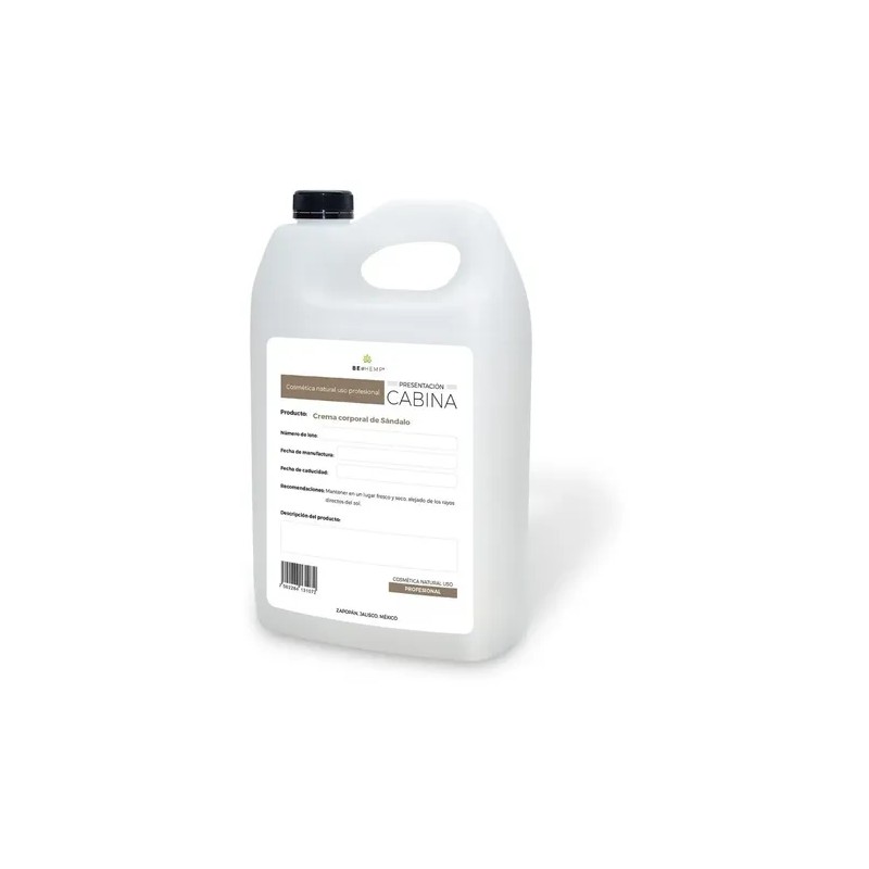 Crema Corporal Extra Hidratante Líquida De Sándalo 1 Galón