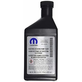 Chrysler Genuine Mopar Fluid 68088485AB Hydraulic Fluid 1 Pint, black