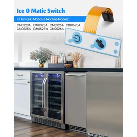 9101394-01 Fit for Ice O Matic Switch Remote User, Replace CIM0320A CIM0325A CIM0326A CIM0520A CIM0525A CIM0525W CIM0526A