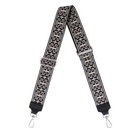 MIRROSI® Women's Bum Bag, Genuine Leather, Made in Italy, Shoulder Bag, Chest Bag, Crossbody Bag (1 Bag & 2 Straps), Black (Plus)