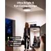 2 Pack Rechargeable Shower Lights for Inside Shower, 12000mAh Motion